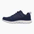 Кросівки тренувальні чоловічі SKECHERS Track Knockhill navy/orange 3