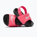 Шльопанці дитячі Nike Kawa digital pink/black/white 8