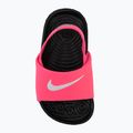 Шльопанці дитячі Nike Kawa digital pink/black/white 5