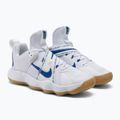 Кросівки баскетбольні Nike React Hyperset white/game royal 4