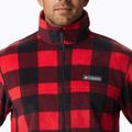 Кофта трекінгова чоловіча Columbia Steens Mountain Printed mountain red check print 4