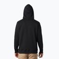 Кофта трекінгова чоловіча Columbia Logo Fleece Full Zip black/csc sleeve logo 2