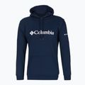 Кофта трекінгова чоловіча Columbia CSC Basic Logo II Hoodie collegiate navy/csc branded logo 6