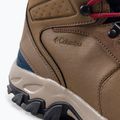 Черевики для трекінгу чоловічі Columbia Newton Ridge Plus II Wp light brown/red velvet 9