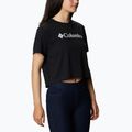 Футболка трекінгова жіноча Columbia North Cascades Cropped black 3