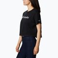 Футболка трекінгова жіноча Columbia North Cascades Cropped black 4