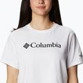 Футболка трекінгова жіноча Columbia North Cascades Cropped white 5