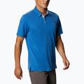 Футболка трекінгова чоловіча Columbia Nelson Point Polo bright indigo 3
