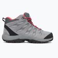 Взуття трекінгове жіноче Columbia Redmond III Mid Wp steam/red coral 2