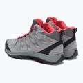 Взуття трекінгове жіноче Columbia Redmond III Mid Wp steam/red coral 3