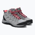 Взуття трекінгове жіноче Columbia Redmond III Mid Wp steam/red coral 4