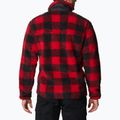 Кофта трекінгова чоловіча Columbia Winter Pass Print Fleece mountain red check 2