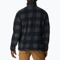 Кофта трекінгова чоловіча Columbia Steens Mountain Printed black check print 3