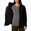 Кофта трекінгова жіноча Columbia West Bend Full Zip black 5