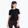 Футболка трекінгова жіноча icebreaker Merino 150 Tech Lite III SS Crop Tee black 4