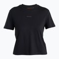 Футболка трекінгова жіноча icebreaker Merino 150 Tech Lite III SS Crop Tee black 6