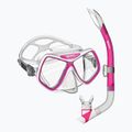 Набір для снорклінгу Mares Ridley pink/white/clear