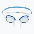 Окуляри для плавання Zoggs Diamond Titanium сині/білі/дзеркальне золото 2