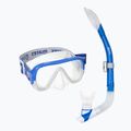 Набір для снорклінгу Mares Keewee Splash blue/white/clear