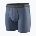 Труси чоловічі Patagonia Essential Boxer Briefs 6" fathom stripe/new navy