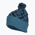 Шапка зимова Patagonia Powder Town Beanie perennial pinecone/wavy blue 3