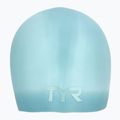 Шапочка для плавання TYR Long Hair Wrinkle Free Silicone light blue