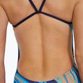 Купальник суцільний жіночий TYR Durafast Elite Riptidal Cutoutfit teal/orange 7
