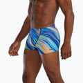 Плавки чоловічі TYR Durafast Elite Riptidal Square Leg teal/orange 3