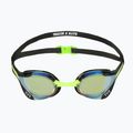 Окуляри для плавання TYR Tracer-X Elite Racing Mirrored black/lime 2