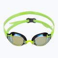 Окуляри для плавання TYR Stealth-X Performance Mirrored electro lime 2