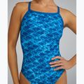 Купальник суцільний жіночий Tyr Durafast Elite Oceanid Diamondfit light blue/aqua 5