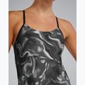 Купальник суцільний жіночий TYR Durafast Elite Waveform Cutoutfit titanium 8