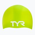 Шапочка для плавання TYR Wrinkle Free Silicone limelight