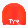 Шапочка для плавання TYR Wrinkle Free Silicone bright red