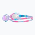Окуляри для плавання дитячі TYR Swimple Tie Dye Mirrored pink/blue