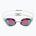 Окуляри для плавання TYR Tracer-X RZR Mirrored white/grey 2