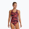 Купальник суцільний жіночий TYR Durafast Lite Seismo Maxfit red
