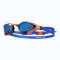 Окуляри для плавання TYR Tracer-X RZR Mirrored blue/orange