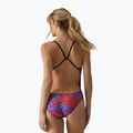 Купальник суцільний жіночий Tyr Cutoutfit Hodori orange/purple 2