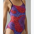 Купальник суцільний жіночий Tyr Cutoutfit Hodori orange/purple 5