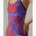 Купальник суцільний жіночий Tyr Cutoutfit Hodori orange/purple 6