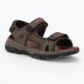 Чоловічі сандалі SKECHERS Tresmen Hirano шоколадні