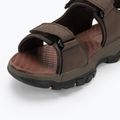 Чоловічі сандалі SKECHERS Tresmen Hirano шоколадні 7