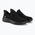 Кросівки жіночі SKECHERS Go Walk Arch Fit Iconic black 4