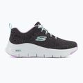 Кросівки тренувальні жіночі SKECHERS Arch Fit Comfy Wave black/lavender 2