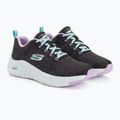Кросівки тренувальні жіночі SKECHERS Arch Fit Comfy Wave black/lavender 4