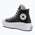 Кеди жіночі Converse Chuck Taylor All Star Move Platform Leather black 3
