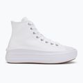 Кеди жіночі Converse Chuck Taylor All Star Move Platform Leather white 2