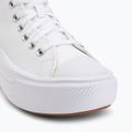 Кеди жіночі Converse Chuck Taylor All Star Move Platform Leather white 7