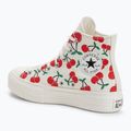 Жіночі кросівки Converse Chuck Taylor All Star Lift Platform Cherries Hi egret/червоний/зелений 3